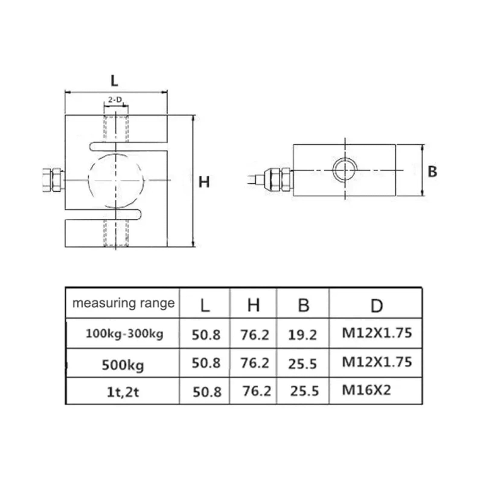 Load Cell Indicator Display Load Cell, 1000kg Weight Sensor