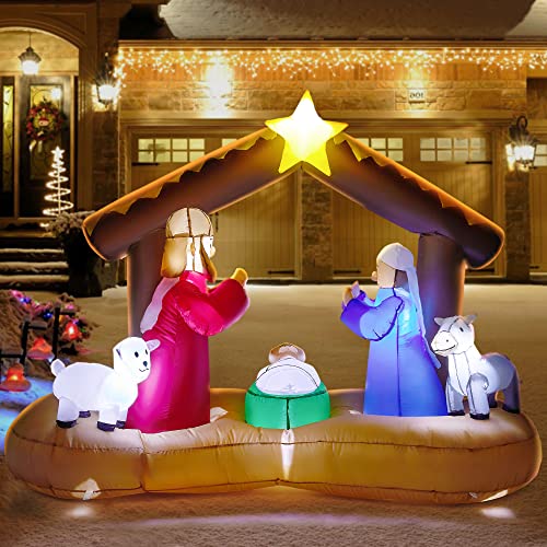 Top 10 Best Nativity Blow Up Decoration Reviews & Buying Guide Katynel