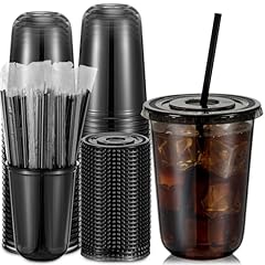Black Cup & Straw