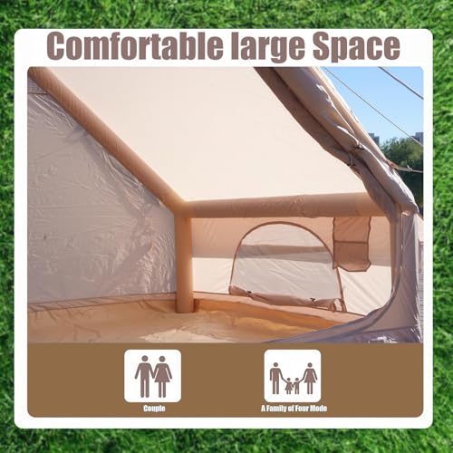 Carpa Inflable para 4-6 Personas para Camping 4 Estaciones miniatura 5