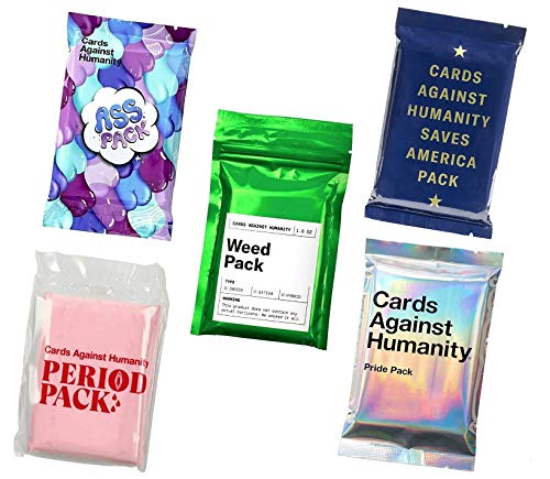 Cards Against Humanity Weed & Period & Pride & Ass Pack & Saves America