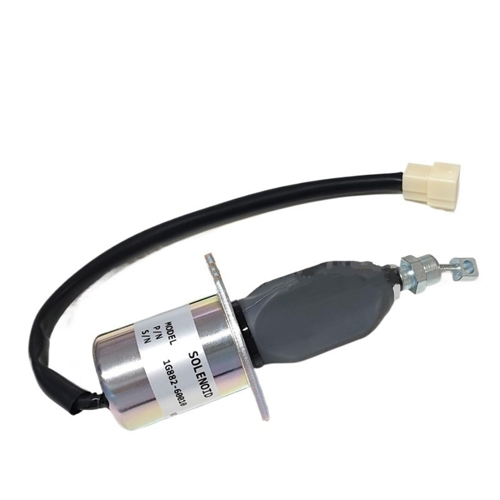 Solenoide de corte de combustible Solenoide de parada de combustible SA-4572-12 12 V 1G882-60010, compatible con Woodward 1751ES