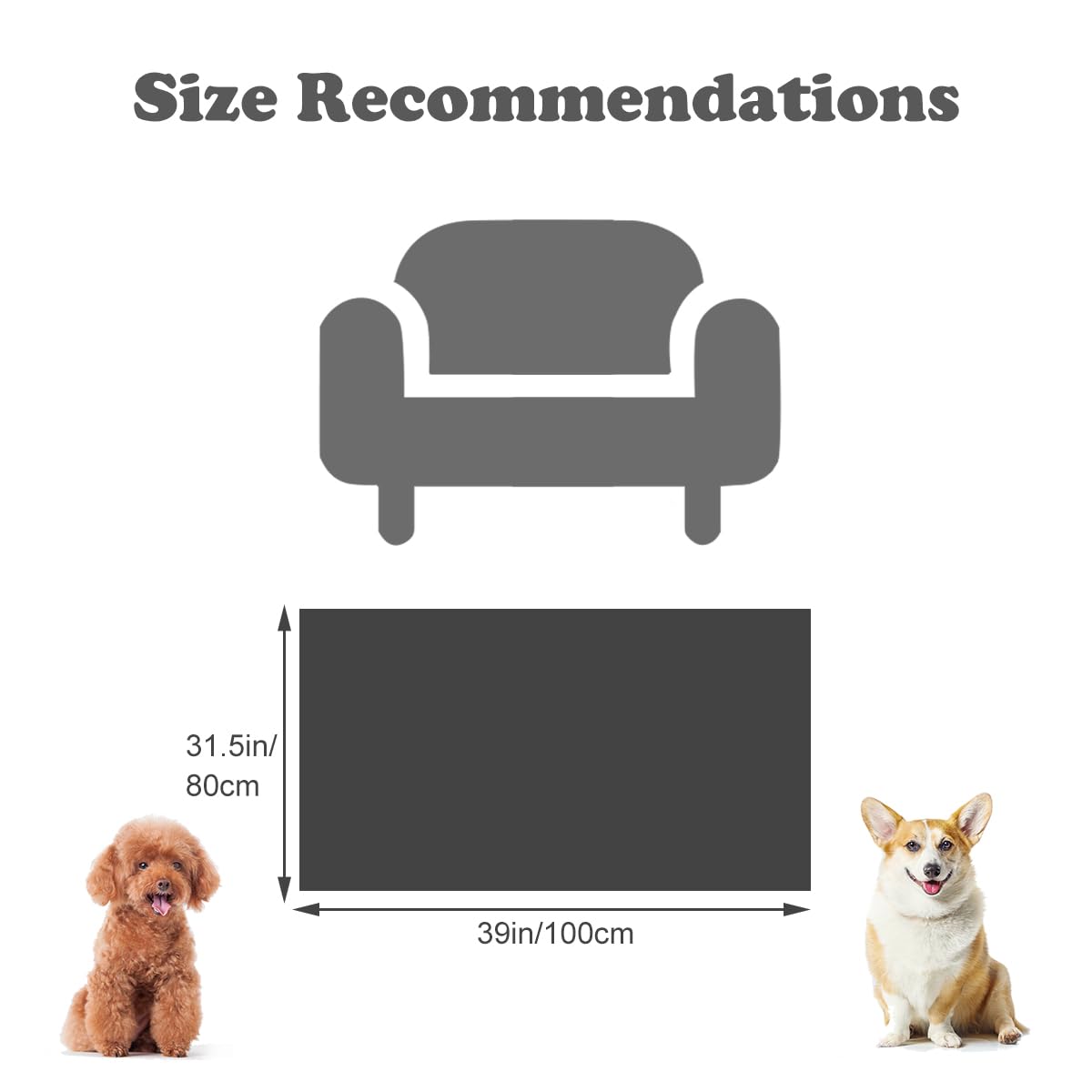Onarway Waterproof Dog Blanket for Sofa: Washable Pet Bed Blanket Sofa Cover Protector for Dogs Cats - Image 2