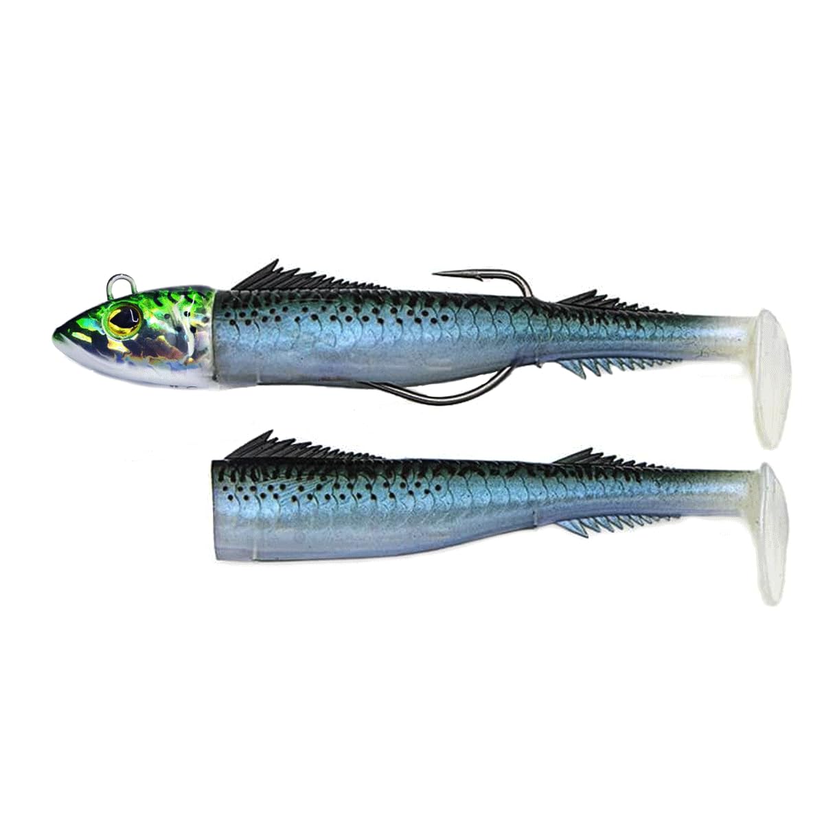 JLC Real Fish Combo 20 gr Kafa + 100mm Vücut + 1 Yedek Vücut #1 Caballa