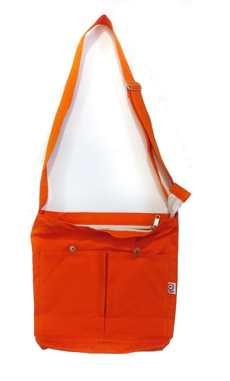 See full amazon price history chart for 2DS 100% Organic Cotton Canvas Tote Crossbody zipper Bag for College Women Casual Shoulder Handbag Style - hobo Colour - Orange Unit - 1 Piece 2DS 100% Organic Cotton Canvas Tote Crossbody zipper Bag for College Women Casual Shoulder Handbag Style - hobo Colour - Orange Unit - 1 Piece (B0CW1RR9NT) Amazon Price History, Amazon Price Tracker