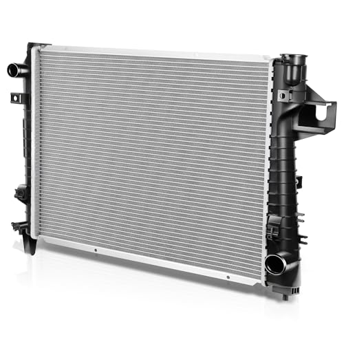 Image of Auto Dynasty 2480 Radiator for 2002-2008 Dodge Ram 1500 2500 3500 | 1-Row Cooling Radiator Fit 3.7L 4.7L 5.7L 5.9L V6 V8 Models, Aluminum Core, DPI 2480
