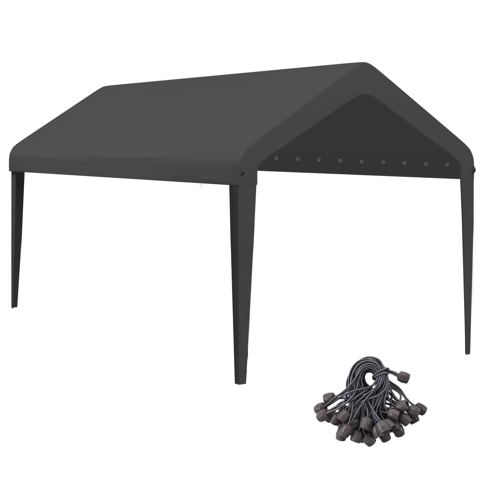 Car Canopy Cover - 10x20 FT Waterproof -8