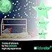Stars for Ceiling – Glow in The Dark Stars and Moon Wall Decals for Kids Bedroom or Nursery, Luminous Star Stickers for Ceiling, Self-Adhesive Fluorescent Night Sky Decor, Gift for Boys and Girls