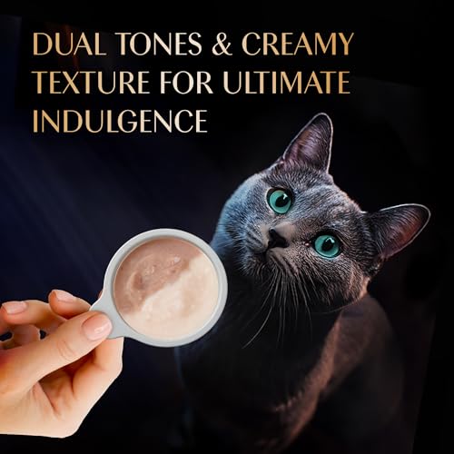 Image of Sheba Melty Spoons Lickable Creamy Cat Treats, Maguro Flavour with Tuna Cream, 40g X 8 Packs, Dual Texture, Innovative Spoon Format for Ultimate Indulgence, Creamy Treats for Bonding