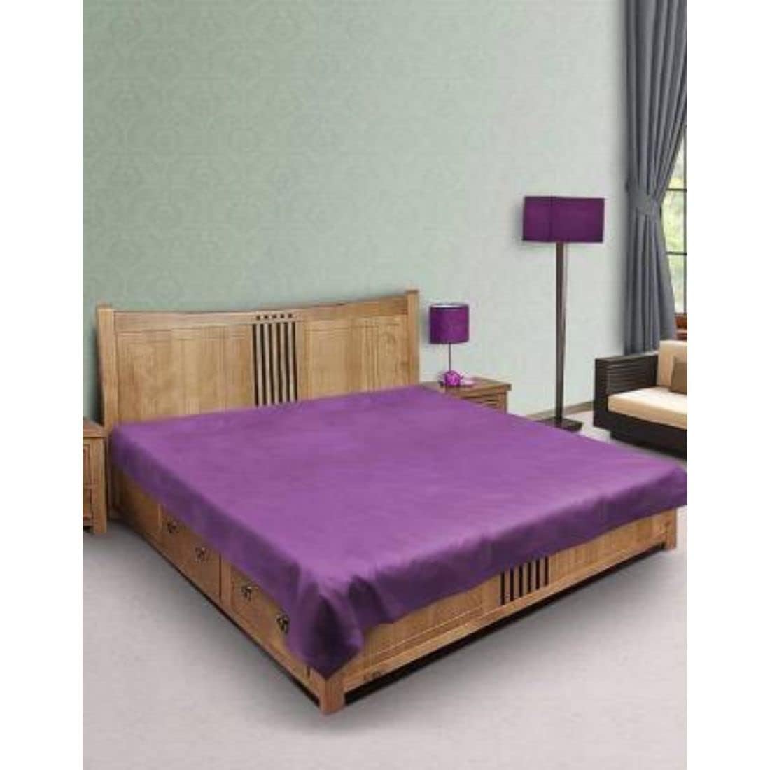 Stylzi Baby Plastic Sheet | Bed Protecting Mat | Rubber Sheet | Mattress Protector | Waterproof Bed Sheet PVC Double Bed (72x78 inch) (Magenta)-image-34