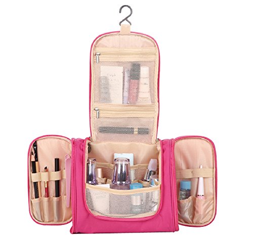 ANYU Hanging Makeup Bag and Travel Organizer For Women and Men- Heavy Duty Waterproof Makeup Organizer Bag/ Shaving Kit Toiletry Bag