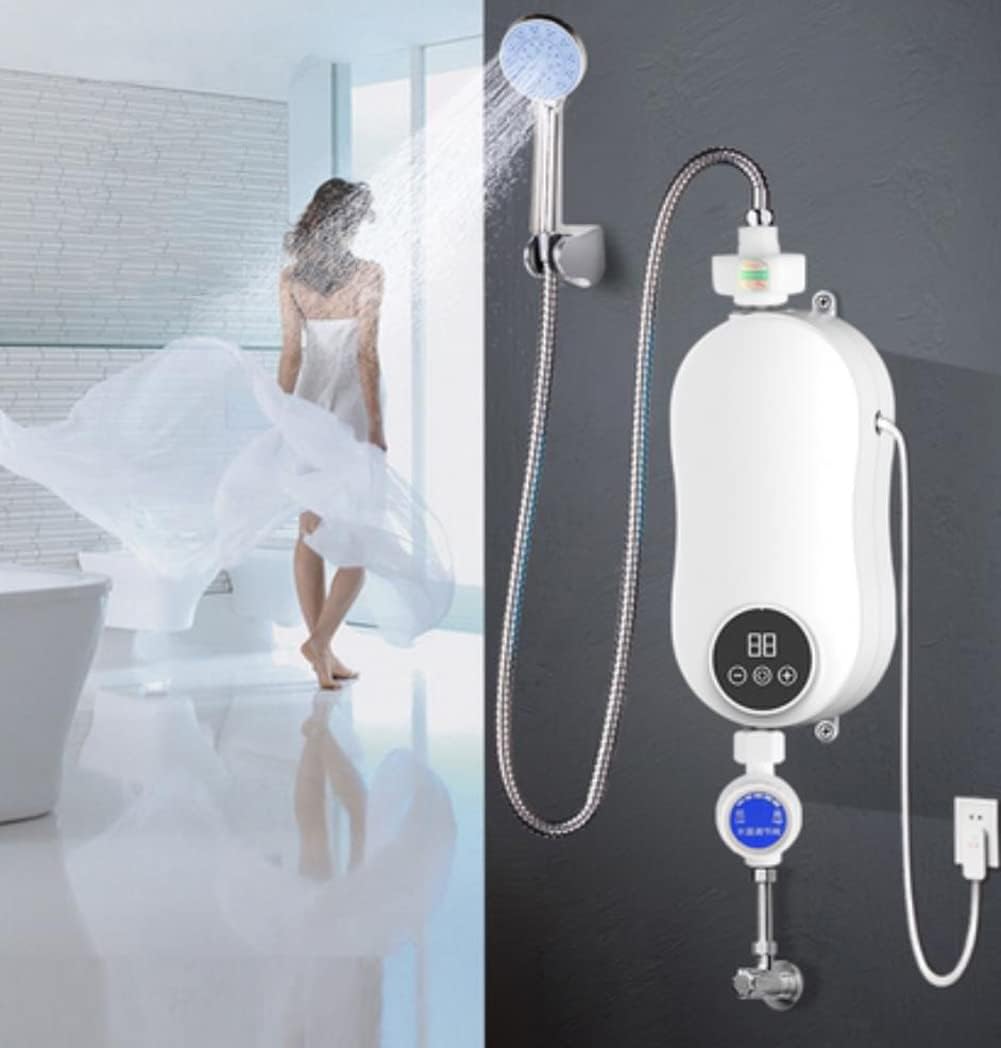 Drumstone - Compact 3500W - Tankless Mini Geyser for Shower & Bathroom | Quick Heating with LED Display | ILatest for Daily Use-image-27