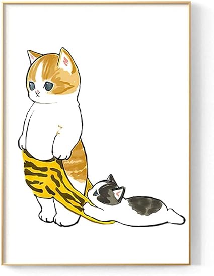 Amazon ポスター イラスト かわいい子猫キャンバス壁アート キャンバスプリント 動物像 トイレのキャンバスの壁アート壁の装飾絵画キャンバスプリント家族の写真フレームの壁の芸術 アートパネル Color E サイズ 50x70cm ウォールステッカー オンライン通販 Amazon ポスター イラスト かわいい子猫キャンバス壁アート キャンバスプリント 動物像 トイレのキャンバスの壁アート壁の装飾絵画キャンバスプリント家族の写真フレームの壁の芸術 アートパネル Color E サイズ 50x70cm ウォールステッカー オンライン通販