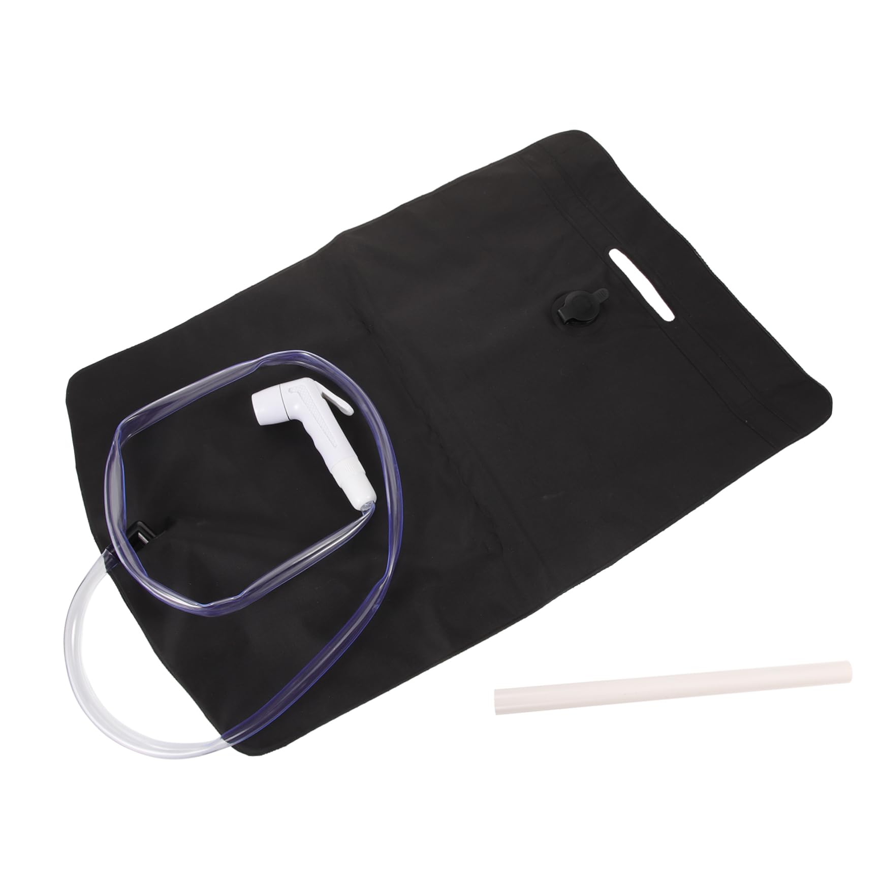 BESPORTBLE 1 Set Camping Water Bag Outdoor Camper Water Proof Bag Travel Kit Portable Camp Shower Portable Showers Portable Shower Bags Outside Shower 0.35mmpvc Oxford Laminating Fabric Black