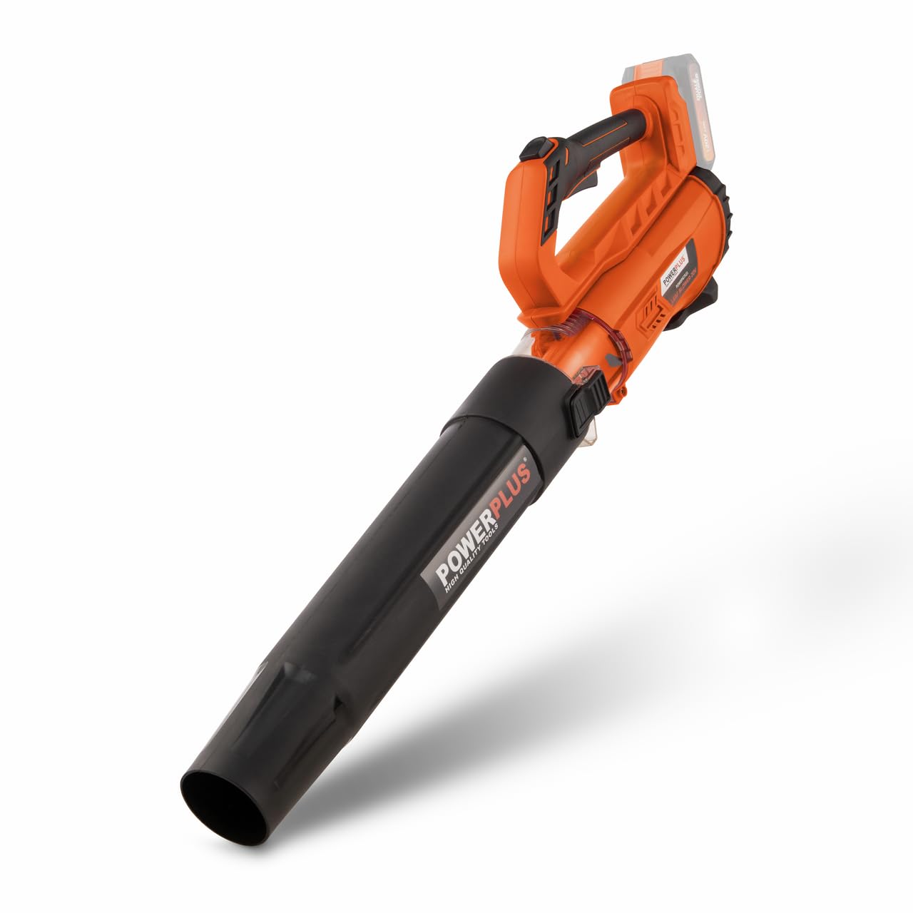 Powerplus POWEBG7521-20 V - Soffiatore per foglie a batteria, velocità massima dell'aria 145 km/h, attrezzi da giardino, senza batteria e caricatore