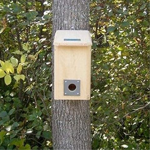 Coveside Small Winter Roost. Safe Bird House for Protection from Predators and Cold Weather. Made in the USA. Cover