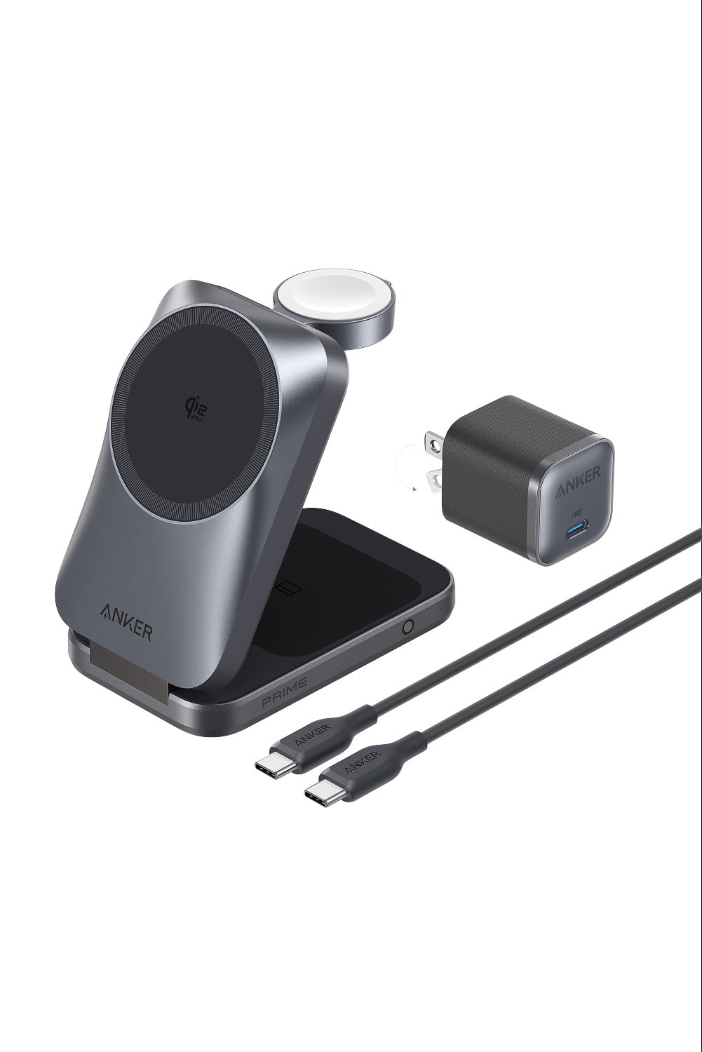 Amazon.co.jp: Anker Prime Wireless Charging Station (3-in-1, MagGo