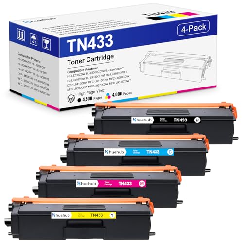 Cartouche TN433 pour remplacer le toner usagé des imprimantes MFC-L9570CDW