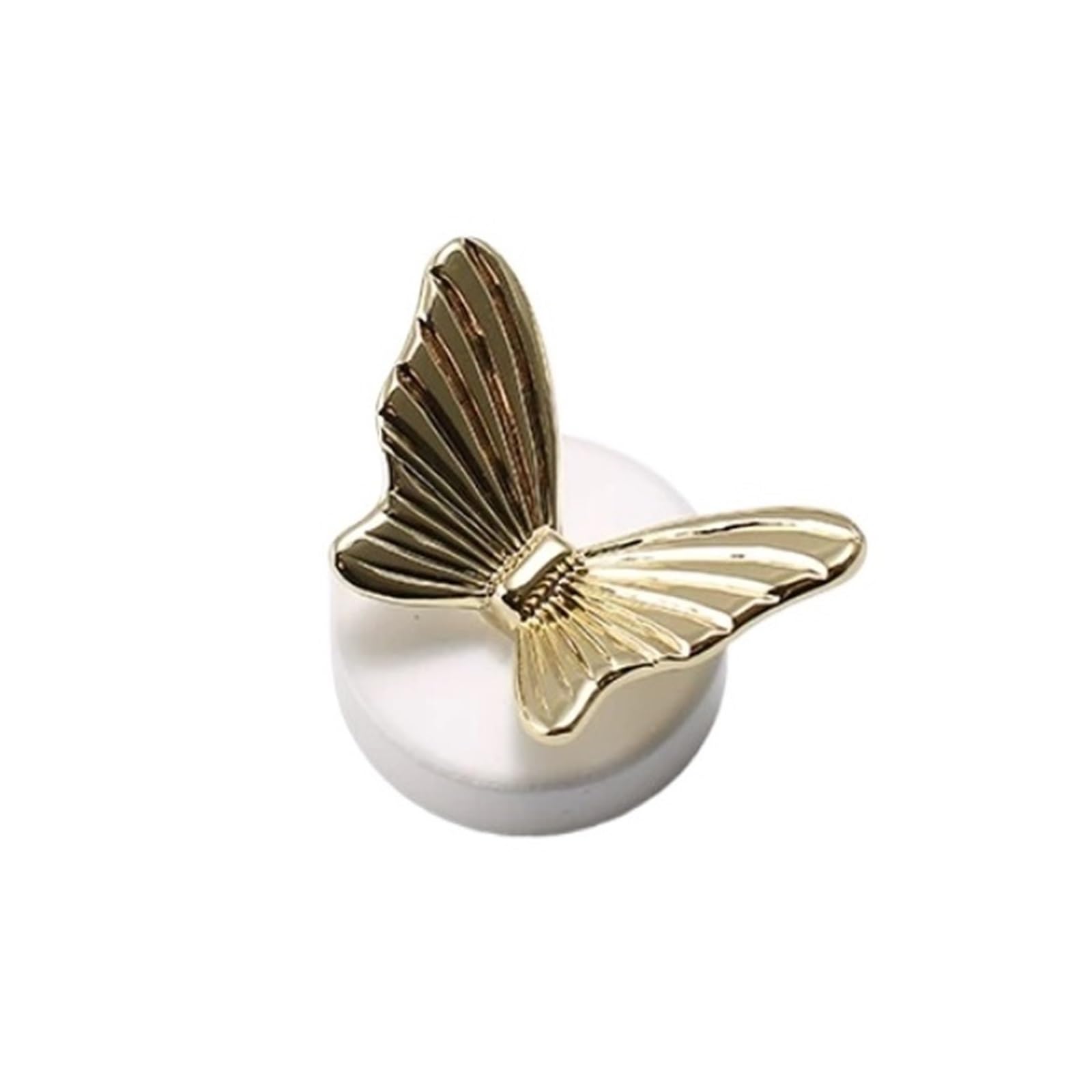 xN4gU9jf3c Bedroom Creative Wood Round Butterfly Wall-Mounted Coat Rack—No Drilling Required for Hooks Storage(Gold)
