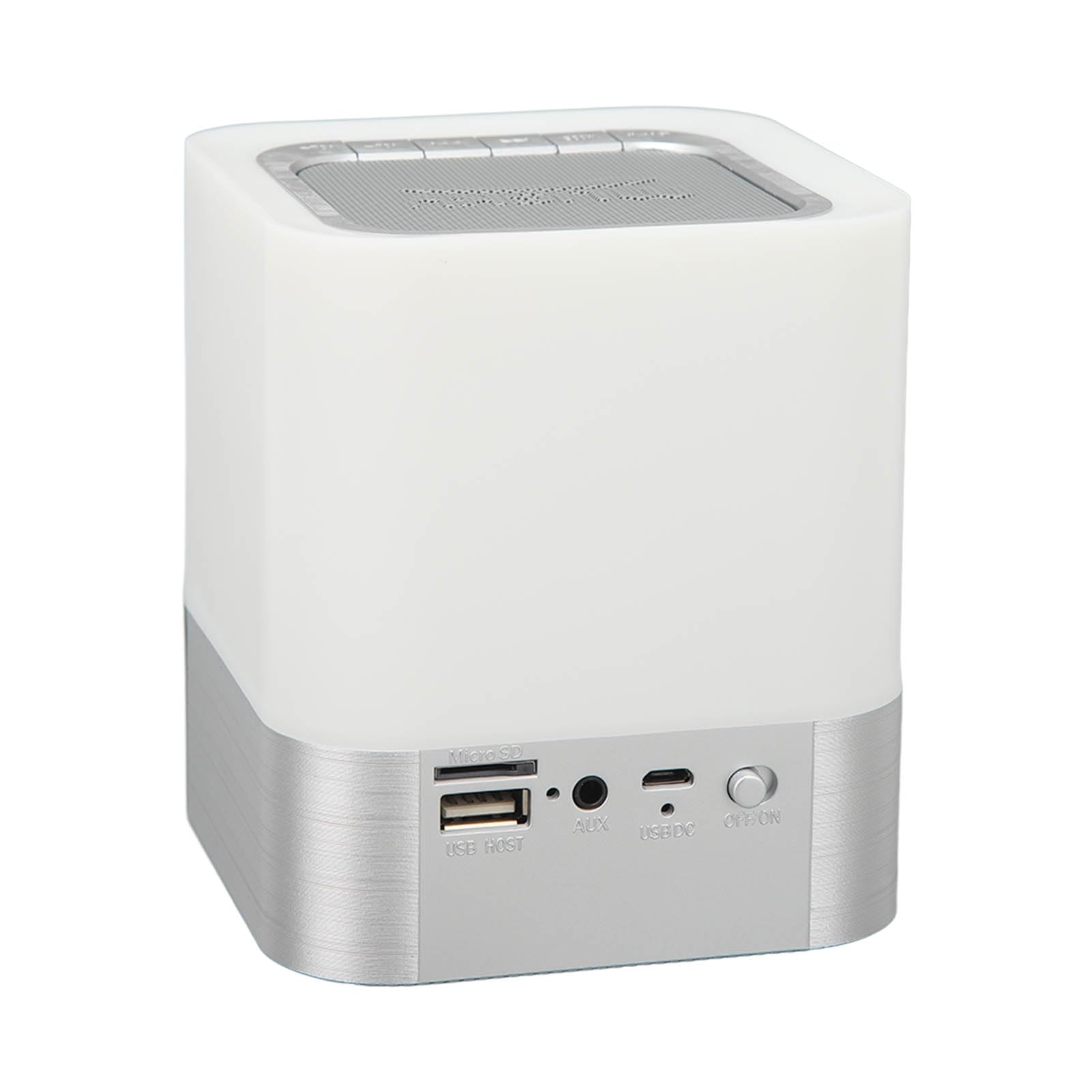 Altoparlante con Luce Notturna Woofer Portatile Wireless Altoparlante con Controllo Touch con Interfaccia USB con Luce LED