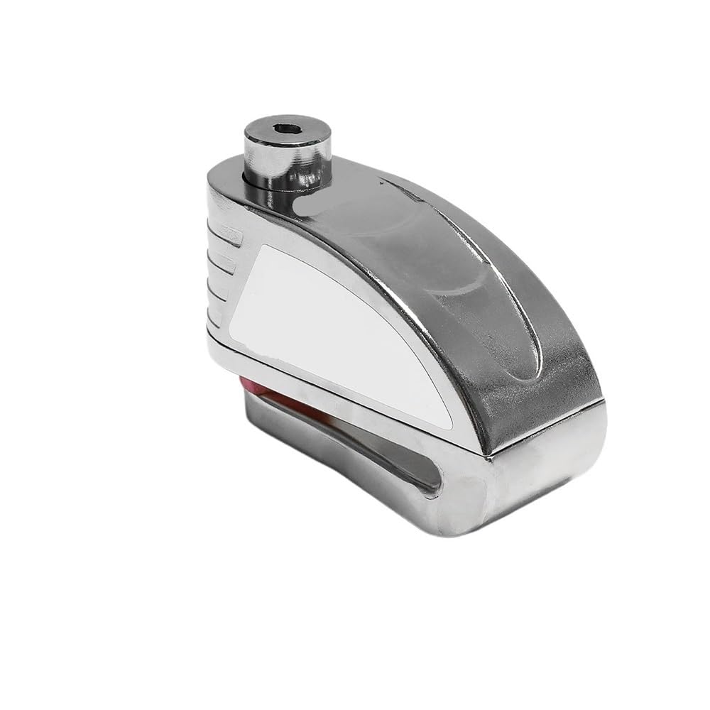 Serrure De Moto Majoritaire Serrure Disque Sécurité Frein Serrure Moto Serrure De Frein À Disque Bloc Disque Cadenas(White)