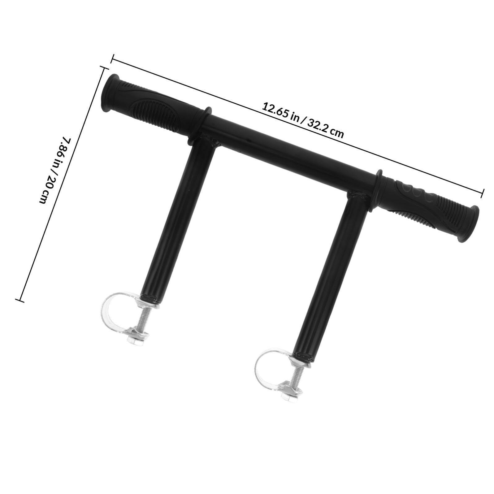Operitacx Verlängerung mit Komfortablem Griff aus Edelstahl und Kunststoff Modernes Design Kinderwagen für Kinderwagen und Buggy für Spaziergänge und Shopping mit Kleinkind