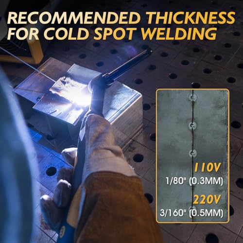 Image of TOOLIOM 220A 7-in-1 Cold TIG Welder 110 /220V Dual Voltage