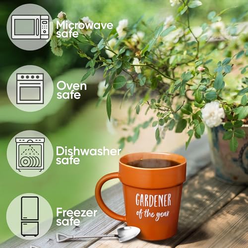 VELENTI Gardener Plant Pot Coffee Mug