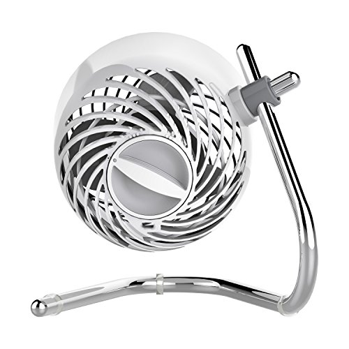 Vornado Pivot Personal Air Circulator, Portable, Desk Fan, Electric, Ice White by Vornado - Image 3