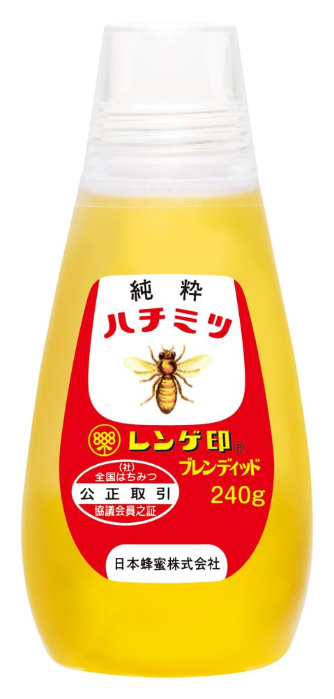 Amazon | 日本蜂蜜 レンゲ印純粋はちみつ 240g | レンゲ印 | はちみつ 通販