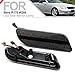 W208 LED Side Marker Light for 1997-2004 Be'nz SLK-Class R170 CLK-Class W208 Amber Full Front Bumper Sidemarker Lamp Kit Left & Right OEM ‎A1708200721 A1708200821 Smoked Lens