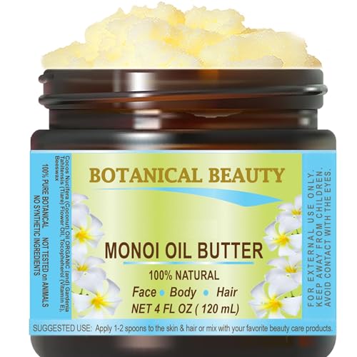 Botanical Beauty MONOI OIL BUTTER Pure Natural Virgin Unrefined R...