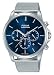 Produktbild Pulsar Herren Chronograph Quarz Uhr mit Edelstahl Armband PT3929X1