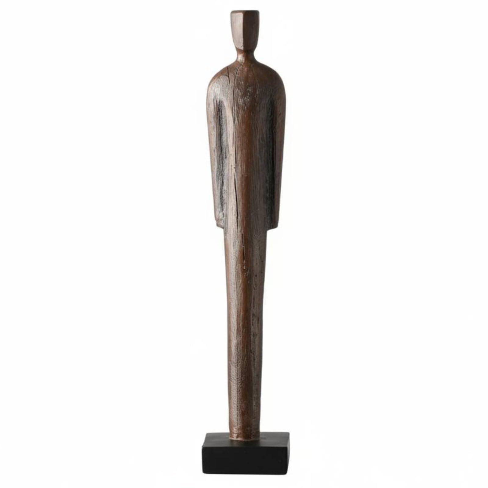 Gralara 2 Pezzi Statuetta in Resina Minimalista Statua da Tavolo Uomo Regalo Elegante Statuetta da Scrivania per Soggiorno