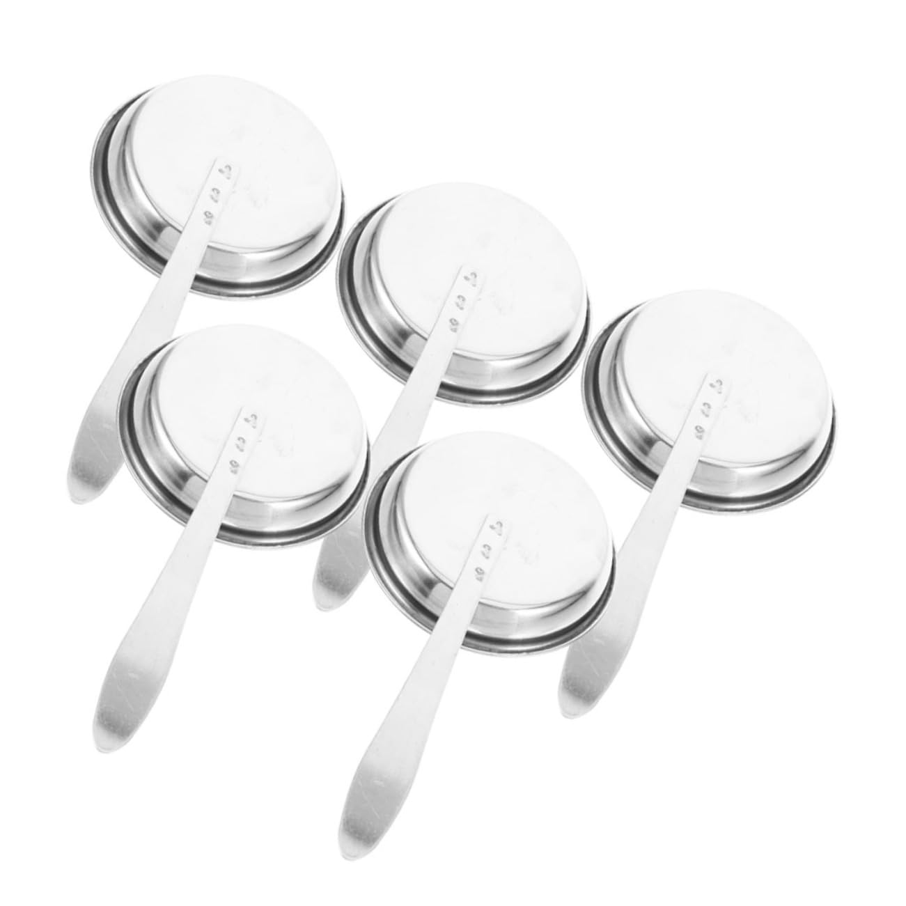 VINTORKY Stainless Steel Candle Snuffer Set 5 Piece Extinguishing Tool Kit for Candles Oil Lamps Incense Vintage Design