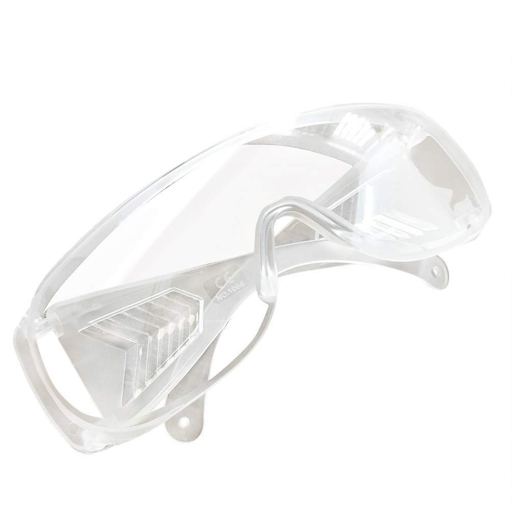 Ciminy JSPOYOU New Adults Anti Saliva Goggles Safety Glasses Anti Fog Anti-dust Eyewear