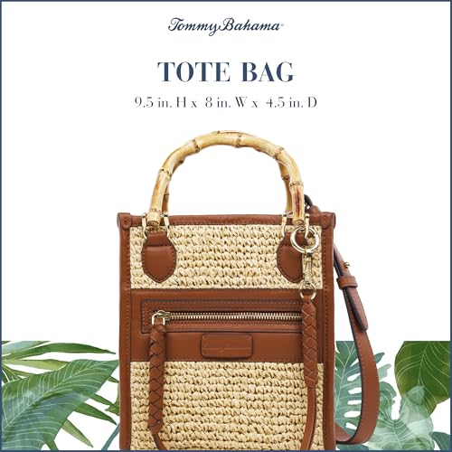 Bolso Tote Tommy Bahama con Asa de Bambú miniatura 2