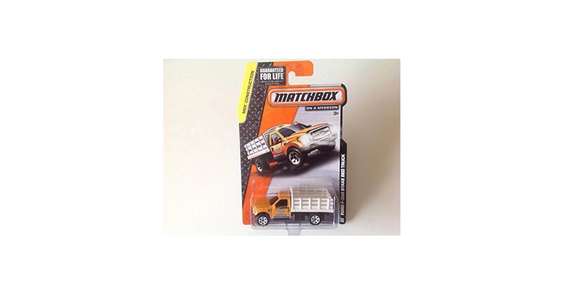 Match Box Ford F-350 ミニカー Amazon.com: Matchbox MBX Construction Ford F-350 Stake Bed