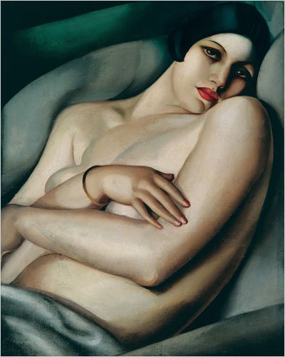 Rafaela sur Fond Vert (Le Reve) by Tamara De Lempicka Giclee Art Print Poster