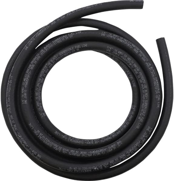 Helix 140-4140 Submersible Rubber Fuel Line - 1/4in. W x 10ft. L