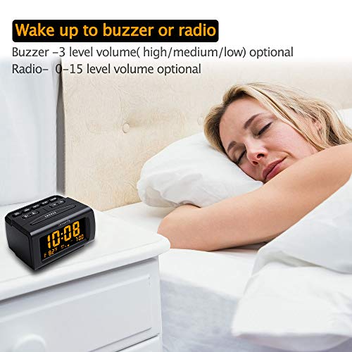 Dreamsky DS206 Alarm Clock Radios For Bedrooms thumb #3