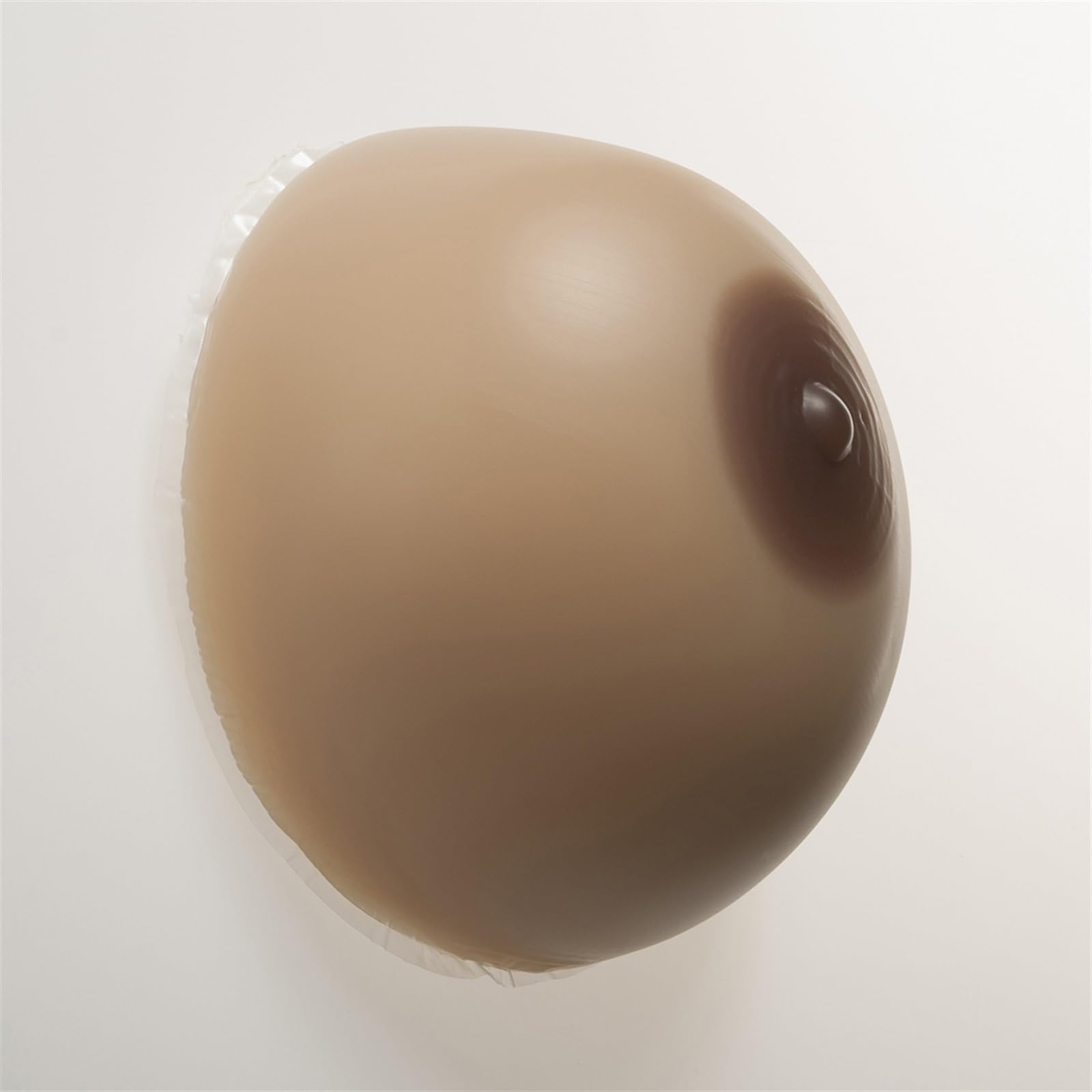 Almohadillas de silicona para sujetador Almohadillas de gel para pecho Almohadillas para pecho artificial Adecuadas para Vestidos de Mastectomía Trajes de Baño Recogidos ( Color : Brown , Size : A )