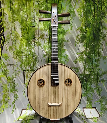 Zhongruan de style vintage en wengé, lutherie traditionnelle pour passionnés