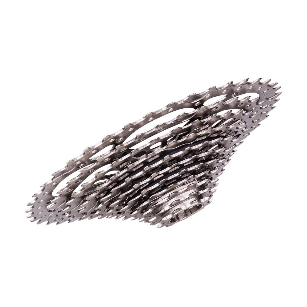 Cassettes Y PiñOnes Piñón de Casete 11 velocidades for Bicicleta montaña, 9-42T, Ligero, Plateado, 9-42, Acero, s, 42 T, V
