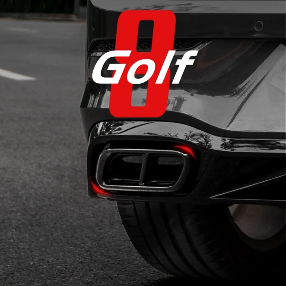 Embout de silencieux de voiture pour Golf 8 MK8 Accessoires 2020 2021
