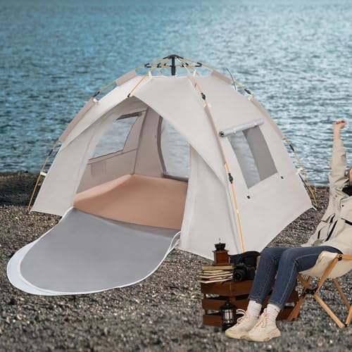 Carpa Instantánea 2-3 Personas Impermeable para Camping miniatura 6