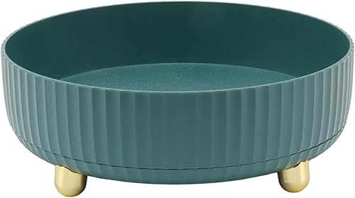 Miniatura 2 de Lazy Susan - Organizador giratorio de gran capacidad, organizador de perfumes de maquillaje antideslizante de gran capacidad, almacenamiento de