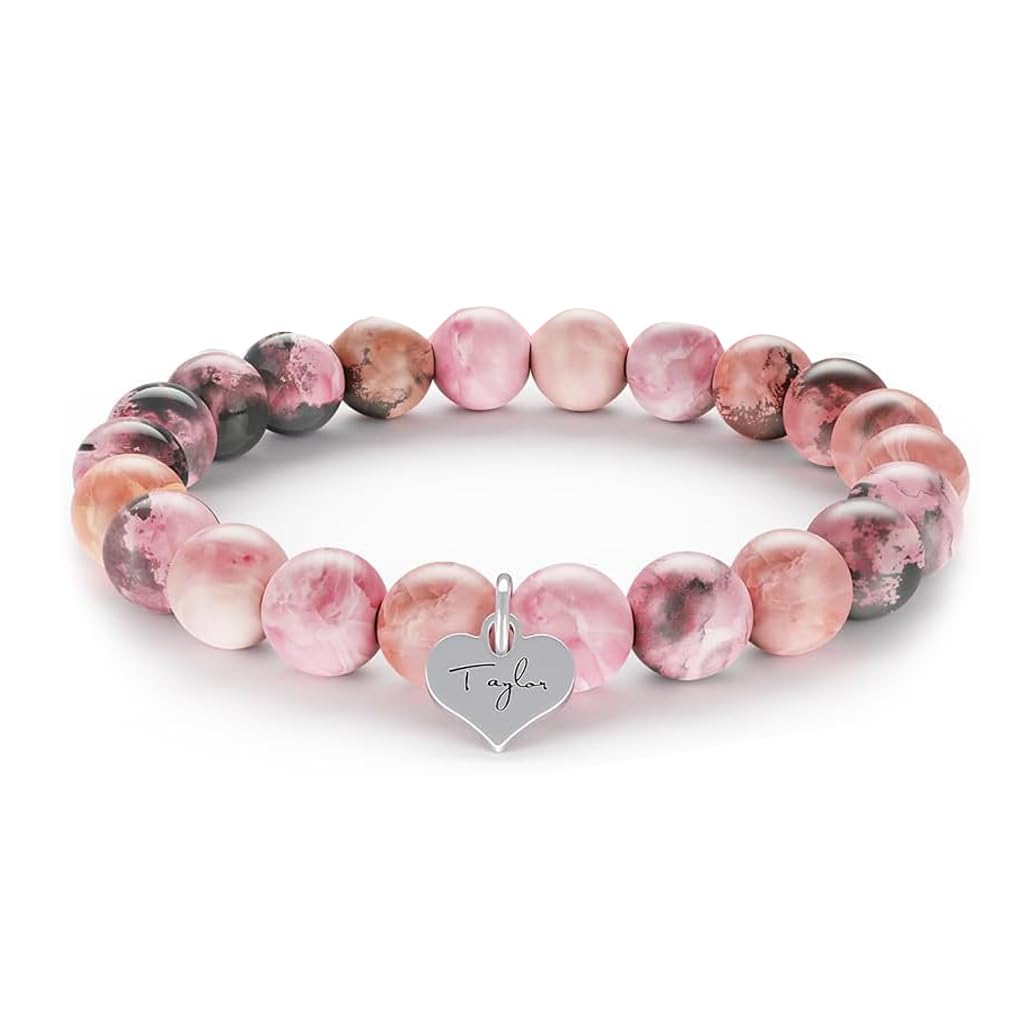 Venzina® Taylor Sw*ft Bracelet for Woman, Pink Stone Beads Bracelet for Women Girls, Taylor Sw*ft Merchandise Friendship Bracelet Fans Gift (B0D9CKYB56) Amazon Price History, Amazon Price Tracker