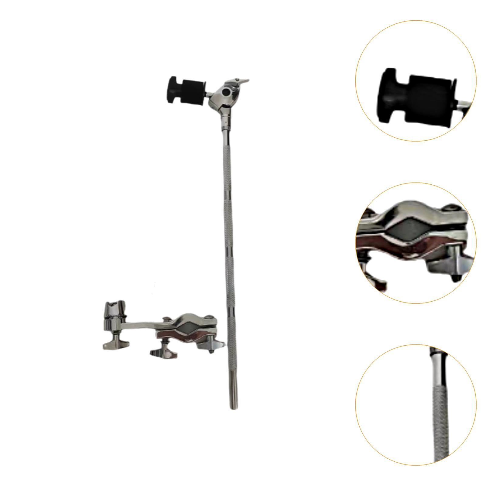 DYNWAVE Cymbal Arm Rack Support Bracket Universal Heavy Duty Percussion Hardware Accessory for Drum Percussion Instrument Crash Parts