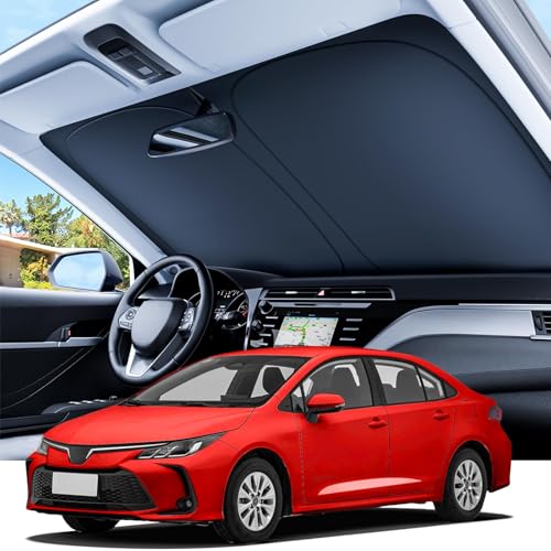 REEVAA Upgraded for Toyota Corolla 2019-2026 Windshield Sunshade [Tailored Fit,
